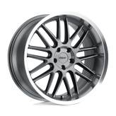 TSW Wheels - AVALON - Gunmetal - Gunmetal with Brushed Gunmetal Face & Machined Lip - 18" x 8.5", 35 Offset, 5x120 (Bolt Pattern), 76.1mm HUB