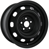 Envy Wheels - NX4 STEEL WHEEL - Black - FLAT BLACK - 15" x 6", 33 Offset, 5x100 (Bolt Pattern), 54.1mm HUB