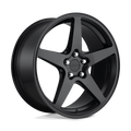 Rotiform - R148 WGR - Black - MATTE BLACK - 19" x 8.5", 35 Offset, 5x120 (Bolt Pattern), 72.6mm HUB