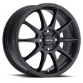 Vision Wheel Street Designs - 425 BANE - Black - Matte Black - 16" x 7", 38 Offset, 4x100, 114.3 (Bolt Pattern), 73.1mm HUB