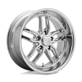 US Mag - U127 CTEN - Polished - CHROME PLATED - 18" x 8", 1 Offset, 5x120.65 (Bolt Pattern), 72.6mm HUB