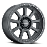 Vision Wheel Off-Road - 350 OJOS - Black - Satin Black - 18" x 9", 12 Offset, 5x150 (Bolt Pattern), 110.2mm HUB