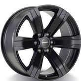 RWC - IF600 - Black - BLACK - 17" x 8", 20 Offset, 6x139.7 (Bolt Pattern), 78.1mm HUB