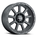 Vision Wheel Off-Road - 350 OJOS - Black - Satin Black - 20" x 9", 12 Offset, 6x139.7 (Bolt Pattern), 106.2mm HUB
