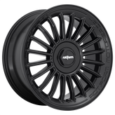 Rotiform - R161 BUC-M - Gunmetal - MATTE BLACK - 19" x 8.5", 35 Offset, 5x114.3, 120 (Bolt Pattern), 72.56mm HUB