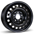 RSSW - Steel - Black - Black - 16" x 6.5", 40 Offset, 5x127 (Bolt Pattern), 71.5mm HUB