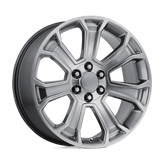 OE Creations - PR166 - Silver - HYPER SILVER - 22" x 9", 24 Offset, 6x139.7 (Bolt Pattern), 78.1mm HUB