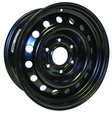 RTX Wheels - Steel Wheel - Black - Black - 16" x 7", 16 Offset, 6x139.7 (Bolt Pattern), 78.1mm HUB