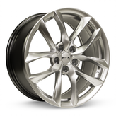 RTX Wheels - Spider - Silver - Hyper Silver - 19" x 8.5", 35 Offset, 5x114.3 (Bolt Pattern), 64.1mm HUB