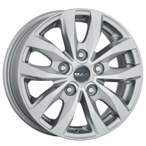 Mak Wheels - LOAD5 - Silver - SILVER - 17" x 7", 45 Offset, 5x118 (Bolt Pattern), 71.1mm HUB