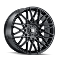 Touren - TR78 - Black - GLOSS BLACK - 20" x 9", 35 Offset, 5x114.3 (Bolt Pattern), 72.6mm HUB