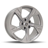 DTD - OEM+ - Silver - Silver - 18" x 8", 35 Offset, 5x112 (Bolt Pattern), 66.6mm HUB