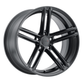 TSW Wheels - CHAPELLE - Gunmetal - MATTE BLACK - 20" x 8.5", 32 Offset, 5x112 (Bolt Pattern), 66.56mm HUB