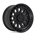 XD Series - XD856 OMEGA - Black - SATIN BLACK - 17" x 9", 18 Offset, 6x135, 139.7 (Bolt Pattern), 106.1mm HUB