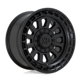XD Series - XD856 OMEGA - Black - SATIN BLACK - 17" x 9", 18 Offset, 6x135, 139.7 (Bolt Pattern), 106.1mm HUB