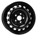 DTD - Steel - Black - Black - 16" x 7", 51 Offset, 5x120 (Bolt Pattern), 65mm HUB