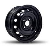 DTD - Steel - Noir - Black - 14" x 5.5", 45 Offset, 4x100 (Bolt Pattern), 57.1mm HUB