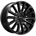 ART - Replica 65 - Black - Gloss Black - 21" x 9.5", 49 Offset, 5x120 (Bolt Pattern), 72.6mm HUB