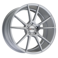 KMC Wheels - KM709 FLUX - Silver - Brushed Silver - 20" x 10", 40 Offset, 5x112 (Bolt Pattern), 66.6mm HUB