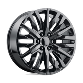 OE Creations - PR198 - Black - GLOSS BLACK - 26" x 10", 31 Offset, 6x139.7 (Bolt Pattern), 78.1mm HUB