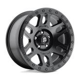 Fuel - D584 RECOIL - Black - MATTE BLACK - 17" x 8.5", -6 Offset, 6x139.7 (Bolt Pattern), 108mm HUB