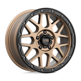 KMC Wheels - KM535 GRENADE OFF-ROAD - Bronze - MATTE BRONZE MATTE BLACK LIP - 18" x 8.5", 35 Offset, 5x120 (Bolt Pattern), 64.2mm HUB