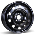 RSSW - Steel - Black - Black - 17" x 7", 45 Offset, 5x110 (Bolt Pattern), 65.1mm HUB