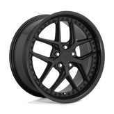 Niche - M226 VICE - Black - GLOSS BLACK MATTE BLACK - 19" x 9.5", 35 Offset, 5x114.3 (Bolt Pattern), 72.6mm HUB