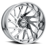 Tuff Wheels - T4B - Chrome - Chrome - 22" x 12", -45 Offset, 8x170 (Bolt Pattern), 125.1mm HUB