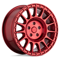 Black Rhino - SANDSTORM - CANDY RED - 15" x 7", 15 Offset, 5x100 (Bolt Pattern), 56.2mm HUB