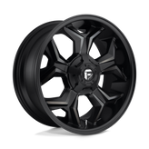 Fuel - D605 AVENGER - Black - MATTE BLACK DOUBLE DARK TINT - 20" x 9", 20 Offset, 6x135, 139.7 (Bolt Pattern), 106.1mm HUB