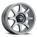 Vision Wheel Off-Road - 351 FLOW - Grey - Satin Grey - 16" x 8", 0 Offset, 5x139.7 (Bolt Pattern), 110mm HUB