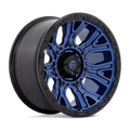 Fuel - D827 TRACTION - DARK BLUE WITH BLACK RING - 20" x 10", -18 Offset, 6x135 (Bolt Pattern), 87.1mm HUB