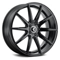 Kraze Wheels - KR194 - Black - GLOSS BLACK - 18" x 8", 40 Offset, 5x108 (Bolt Pattern), 63.5mm HUB