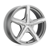 American Racing - AR921 TRIGGER - Silver - Silver Machined - 18" x 8", 15 Offset, 5x115 (Bolt Pattern), 72.6mm HUB