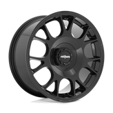 Rotiform - R187 TUF-R - Black - GLOSS BLACK - 18" x 8.5", 45 Offset, 5x108, 120 (Bolt Pattern), 72.6mm HUB