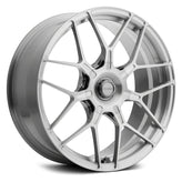 Fittipaldi Sport - FSF09 - Silver - Brushed Clear - 20" x 9", 35 Offset, 5x114.3 (Bolt Pattern), 60.1mm HUB