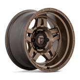 Fuel - D800 OXIDE - Bronze - MATTE BRONZE - 17" x 9", -38 Offset, 6x139.7 (Bolt Pattern), 106.1mm HUB