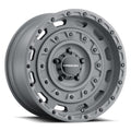 Vision Wheel Off-Road - 403 TACTICAL - Gunmetal - Thrashed Gun Metal - 17" x 10", -25 Offset, 5x127 (Bolt Pattern), 78.1mm HUB