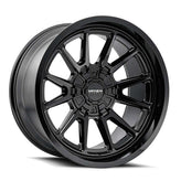 Mayhem - INTREPID - Black - Gloss Black - 18" x 9", -12 Offset, 8x170 (Bolt pattern), 125.2mm HUB - 8116-8970B