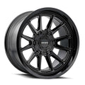 Mayhem - INTREPID - Black - Gloss Black - 20" x 9", 0 Offset, 8x180 (Bolt pattern), 124.1mm HUB - 8116-2978B