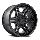 Mayhem - HERMOSA - Black - Matte Black - 20" x 9", 18 Offset, 8x180 (Bolt pattern), 124.1mm HUB - 8117-2978MB