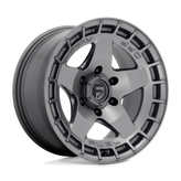 Fuel - D734 WARP - Gunmetal - MATTE GUN METAL - 17" x 9", -12 Offset, 5x127 (Bolt Pattern), 71.5mm HUB