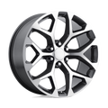 OE Creations - PR176 - Gunmetal - GUNMETAL MACHINED - 26" x 10", 24 Offset, 6x139.7 (Bolt Pattern), 78.1mm HUB