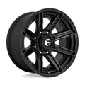 Fuel - D708 ROGUE - Black - GLOSS MACHINED DOUBLE DARK TINT - 20" x 10", -18 Offset, 8x170 (Bolt Pattern), 125.1mm HUB