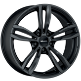 Mak Wheels - LUFT W - Black - MATTE BLACK - 17" x 8", 30 Offset, 5x120 (Bolt Pattern), 72.6mm HUB