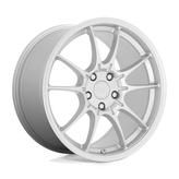 Motegi - MR152 SS5 - Silver - HYPER SILVER - 18" x 9.5", 40 Offset, 5x114.3 (Bolt Pattern), 72.6mm HUB