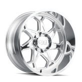 Cali Off-Road - SEVENFOLD - Chrome - POLISHED - 20" x 10", -25 Offset, 8x170 (Bolt Pattern), 130.8mm HUB