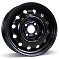 RSSW - Steel - Black - Black - 14" x 5.5", 44.5 Offset, 4x100 (Bolt Pattern), 59.1mm HUB