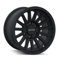 Mayhem - GRANITE - Black - Satin Black - 17" x 9", 0 Offset, 6x139.7 (Bolt pattern), 106.1mm HUB